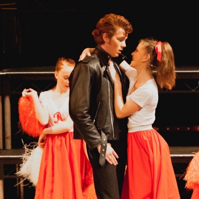 Ben Huish and Alice Tunningley in WOW!'s Grease 2014