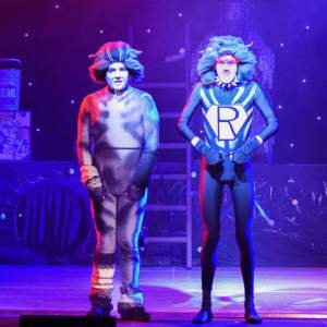 Chris (Munkustrap)  & Ciaran (Rumpus Cat) in CATS