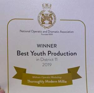 Millie wins NODA Award